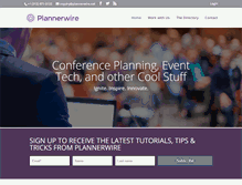 Tablet Screenshot of plannerwire.net